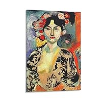 Henri Matisse Poster Classic Art Fauvism (2) Print Photo Art Painting Canvas Poster Home Decorative Bedroom Modern Decor Posters Gifts 16×24inch(40×60cm)