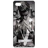 Justin Bieber iPhone Se Case, White Soft Rubber Silicone TPU Protective Phone Cover for iPhone 5/ iPhone 5S/ iPhone Se