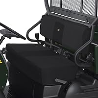 Classic Accessories QuadGear UTV Bench Seat Cover, Fits Kawasaki Mule 600, 610, 610 4x4, 610 4x4 XC (2015 models and older), Black