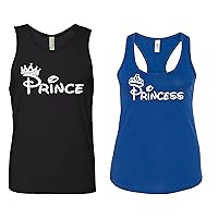 Prince and Princess Tank Top - Prince and Princess Shirts - King and Queen Tshirts - Matching Family Shirts