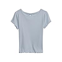 GAP Baby Girls' Ribbed Knit Tee