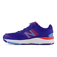 New Balance Kids' 680 V6 Hook and Loop Running Shoe