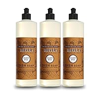 Mrs. Meyer's Clean Day's Liquid Dish Soap, Biodegradable Formula, Limited Edition Acorn Spice, 16 fl. oz - Pack of 3