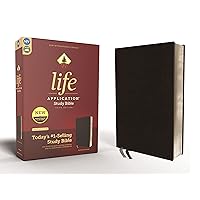 NIV, Life Application Study Bible, Third Edition, Bonded Leather, Black, Red Letter NIV, Life Application Study Bible, Third Edition, Bonded Leather, Black, Red Letter Bonded Leather