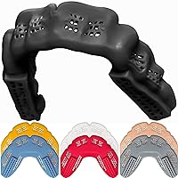 Bulletproof World’s Thinnest Sports Mouth Guard is 3X Stronger! Football Mouthpiece BJJ Mouthguard Lacrosse Basketball MMA Boxing Wrestling Adult Youth Kids Men Women Girl Night Guard