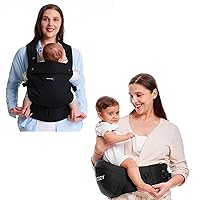 Momcozy Baby Carrier Classic with Baby Hip Carrier