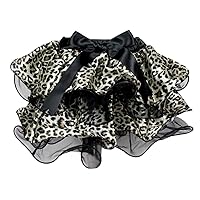 Petitebella Leopard Black Petal Skirt Nb-8y
