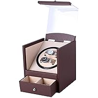 Watch Winders Watch Winder Boxes Jewelry Box Watch Box Motor Electric Rotating Bouncer Wooden Box Automatic Watch Box Watch Winder Watch Box-*