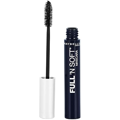 Maybelline Full 'N Soft Washable Mascara, Very Black, 1 Count