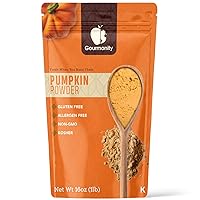 Gourmanity 1 lb Pumpkin Powder, Powdered Pumpkin For Cooking And Baking, Pumpkin Flour, Dehydrated Pumpkin, NON-GMO, Kosher