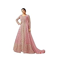 Delisa Indian/Pakistani Bollywood Party Wear Long Anarkali Gown for Womens LT NNew