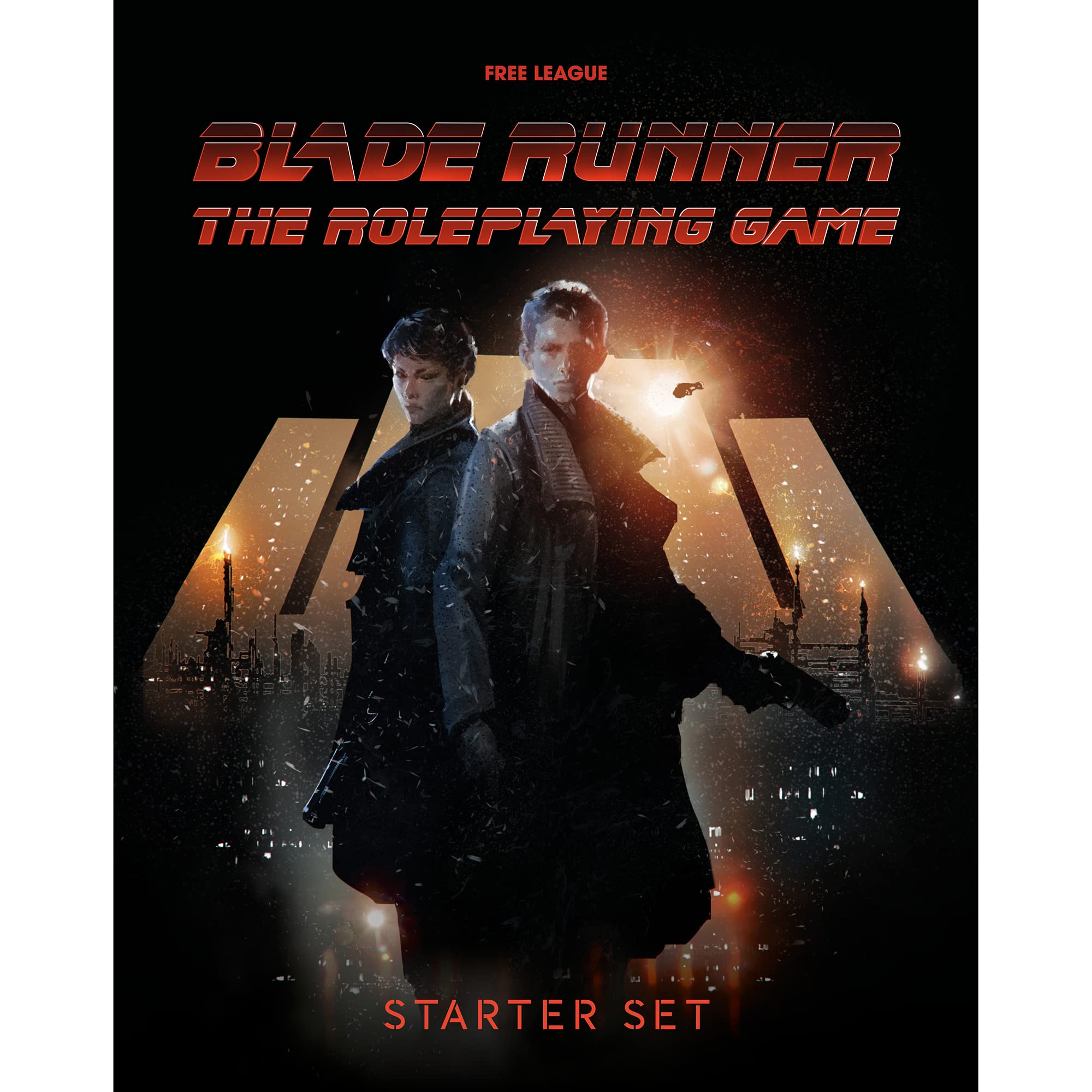 Free League Blade Runner RPG: Starter Set - Boxed Set, SciFi RPG