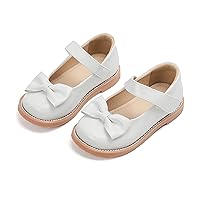 THEE BRON Girls Mary Jane Flats Toddler Kids School Uniform Party Dress Shoes