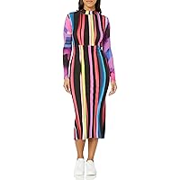 Desigual Women's Woman Knit Dress Long Sleeve