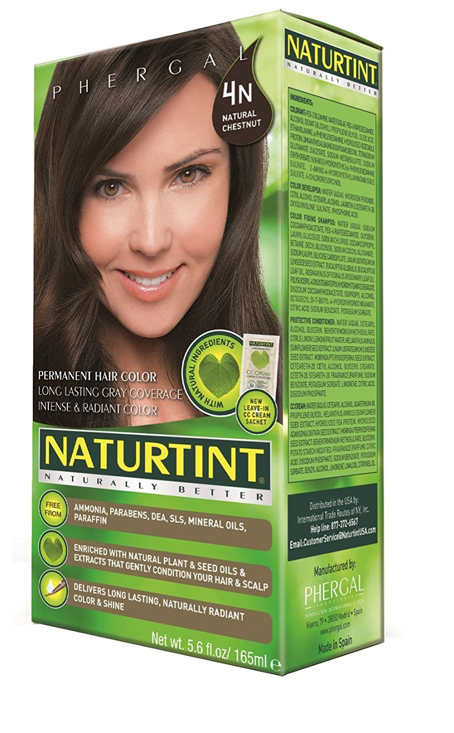 Mua Naturtint Permanent Hair Color Natural Chestnut, 4N (2-Pack) by  Naturtint trên Amazon Mỹ chính hãng 2023 | Giaonhan247
