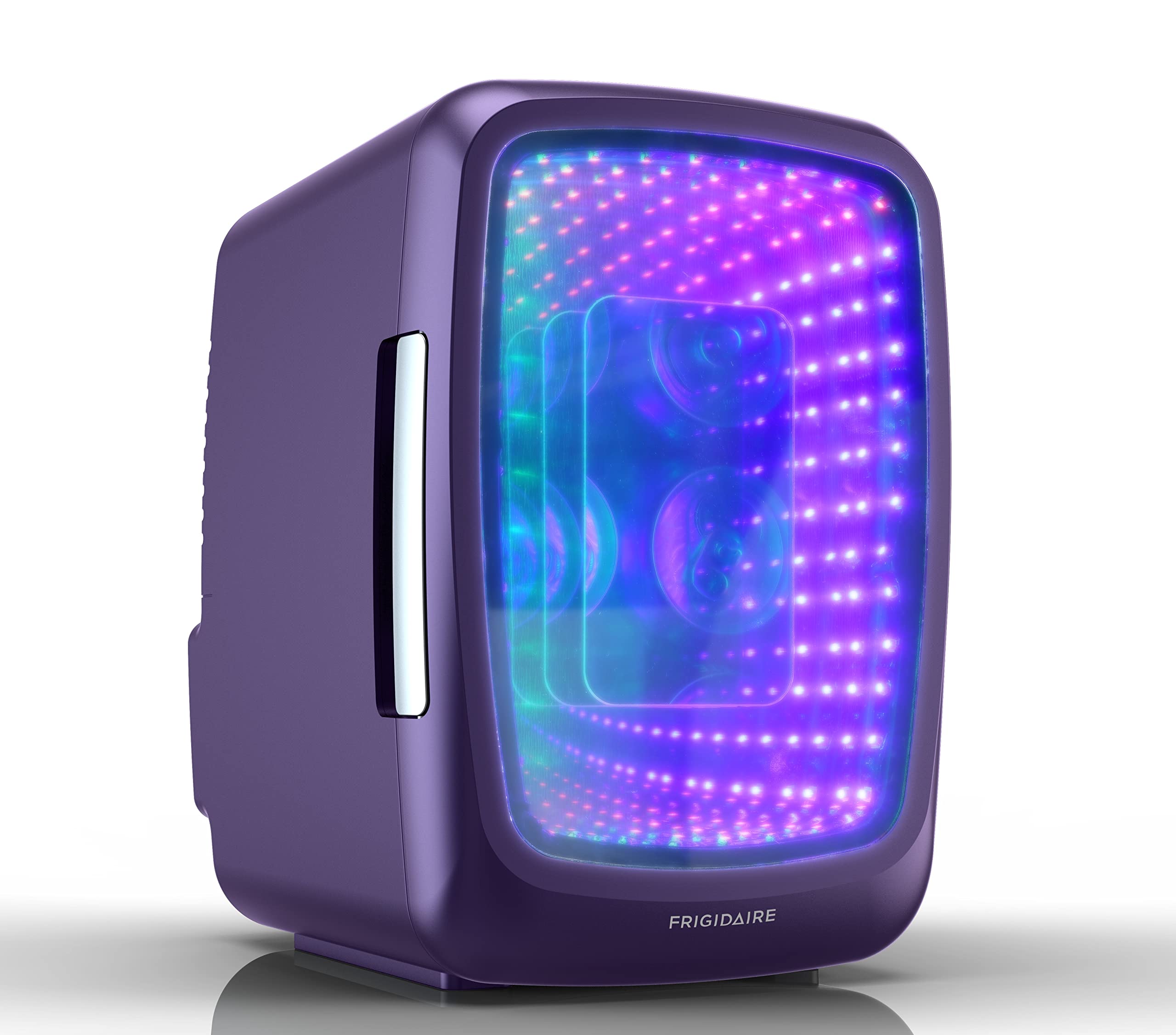 Frigidaire EFMIS179 Gaming Light Up Mini Beverage Refrigerator, Purplehaze