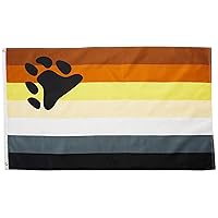 RF015 Bear Pride Flag, 3 by 5'