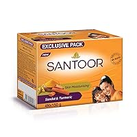 Sandal and Turmeric Soap, 150g (Pack of 4)