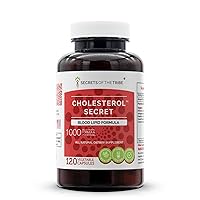 Secrets of the Tribe - Cholesterol Secret, Blood Lipid Formula, Herbal Supplement Blend (120 Capsules)