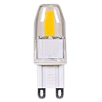 Satco S9547 G9 Bulb in Light Finish, 1.88 inches, Unknown, Clear