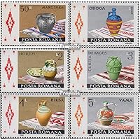Romania 4429-4434 (Complete.Issue.) unmounted Mint/Never hinged ** MNH 1988 Romanian Ceramics (Stamps for Collectors) Glass/Ceramics/Porcelain