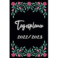 tagesplaner 2022/2023: buchkalender 2022 1 tag 1 seite A5 ,Kalenderbuch Planer Organizer (German Edition)