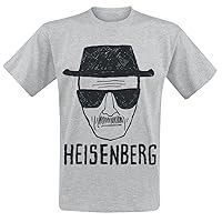 Officially Licensed Merchandise Heisenberg Sketch T-Shirt (H.Grey)