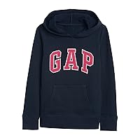 GAP Girls' Logo Hoodie Hooded Sweatshirt