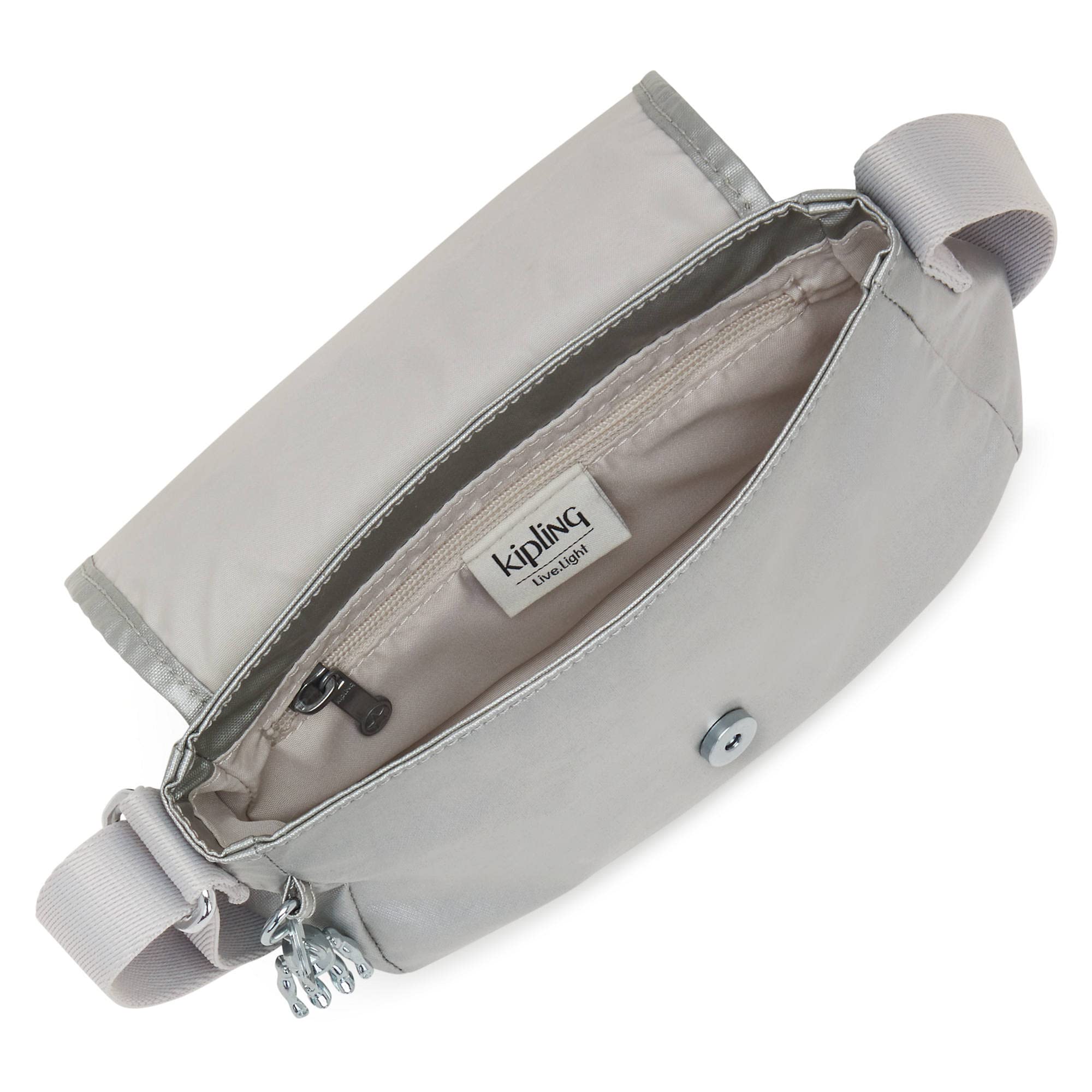 Kipling Women's Sabian Mini Crossbody Lightweight Everyday Handbag Nylon Shoulder Bag