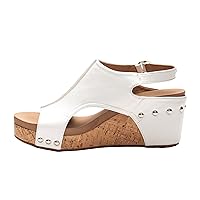 Corkys Footwear Womens WSL Buckle Wedge