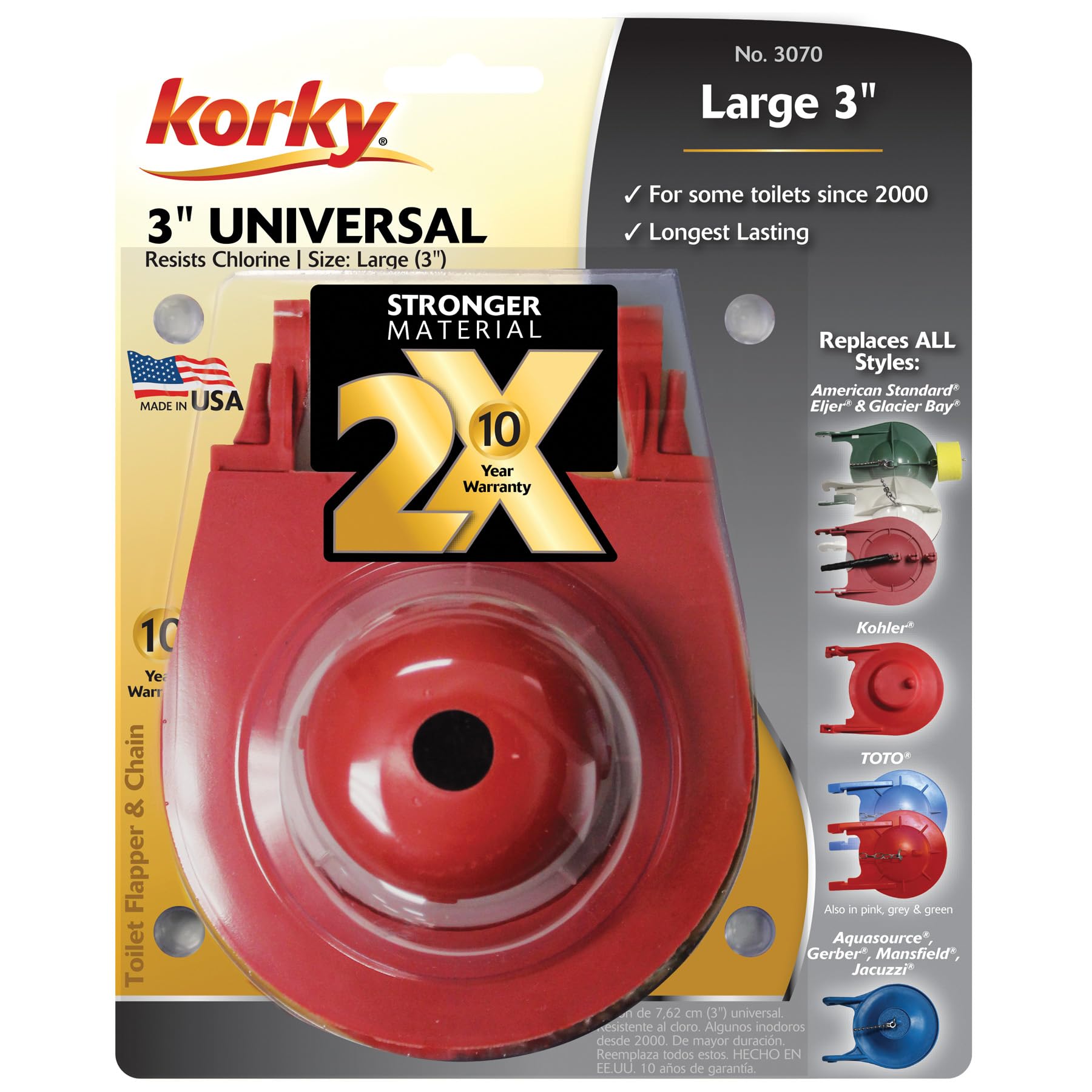 Korky 3070BP Large 3