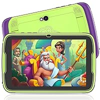 Android Tablet 8 inch, Android 13 Tablet, 8GB(4+4GB Expand) RAM 64GB ROM, 1TB Expand Android Tablet with Dual Camera, WiFi, Bluetooth, 5000mAh, Google GMS Certified Tablet with Case(Green)