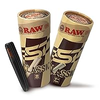 RAW 1¼ Cones 50 Pack + RAW King Size 50 Pack w/Three Tree Case
