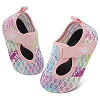 FEETCITY Toddler Water Shoes Boys Girls Swim Shoes Kids Aqua Socks Quick Dry Barefoot for Beach Swimming Pool