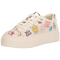 Girls Shoes Happy Strap Closure Sneaker