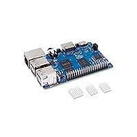 Banana Pi BPI-M4 Berry LPDDR4 2GB Linux Single Board Computer, Allwinner H618 Quad-core ARM Cortex A53 CPU, onboard GbE Ethernet for IoT Edge Computing/Media Center, Substitute for Pi 4B SBC