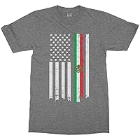 Threadrock Kids Mexican American Flag Youth T-Shirt