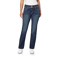 Angels Forever Young Women's Curvy Bootcut Mid-Rise Jeans (Standard and Plus)
