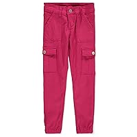 V.I.P. Jeans Girls' Twill Cargo Joggers