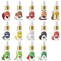 Food Flavoring Oil - Concentrated Candy Flavors, 6 Liquid Lip Gloss  Flavoring Oil, Cotton Candy Pineapple Flavor Oil for Baking, Cooking, Slime