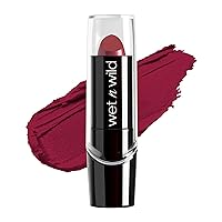Silk Finish Lipstick, Hydrating Rich Buildable Lip Color, Formulated with Vitamins A,E, & Macadamia for Ultimate Hydration, Cruelty-Free & Vegan - Just Garnet