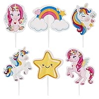 Kit to Make and Decorate Thesia Unicorn Cupcakes on Paper - 6 Models 30 Units