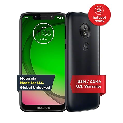 Moto G7 play | Unlocked | Made for US by Motorola | 2/32GB | 13MP Camera | Blue