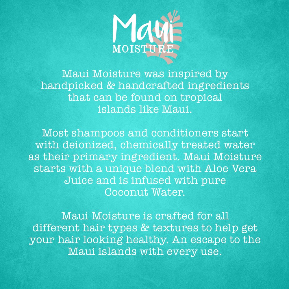 Maui Moisture Curl Quench + Coconut Oil Curl-Defining Anti-Frizz Conditioner to Hydrate and Detangle Tight Curly Hair, Softening Conditioner, Vegan, Silicone & Paraben-Free, 13 fl oz