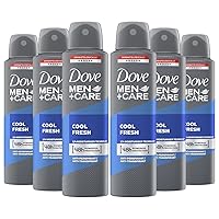 Men + Care Cool Fresh Spray Deodorant & Anti-Perspirant 150ml / 5.07 Oz International Version (Set of 6)
