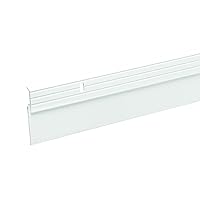 Frost King A79WHA Premium Aluminum and Reinforced Rubber Door Sweep 2-Inch by 36-Inch, White