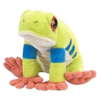 Wild Republic Red-Eyed Tree Frog Plush, Stuffed Animal, Plush Toy, Gifts for Kids, Cuddlekins 12 Inches