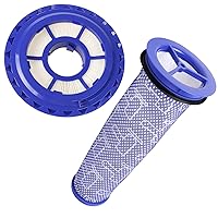 Replacement Filter for Dyson DC41, DC65, DC66, Animal Multi Floor and Ball Vacuums, Compare to Part # 920769-01 & 920640-01, Post Filter & Pre Filter