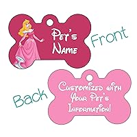 Aurora | Sleeping Beauty 2-Sided Pet Id Dog Tag | Personalized for Your Pet