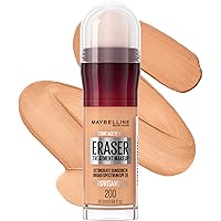 Maybelline Instant Age Rewind Eraser Treatment Makeup with SPF 18, Anti Aging Concealer Infused with Goji Berry and Collagen, Creamy Natural, 1 Count